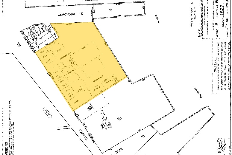 1615-1625 Thames St, Baltimore, MD à louer - Plan cadastral – Image 2 sur 17