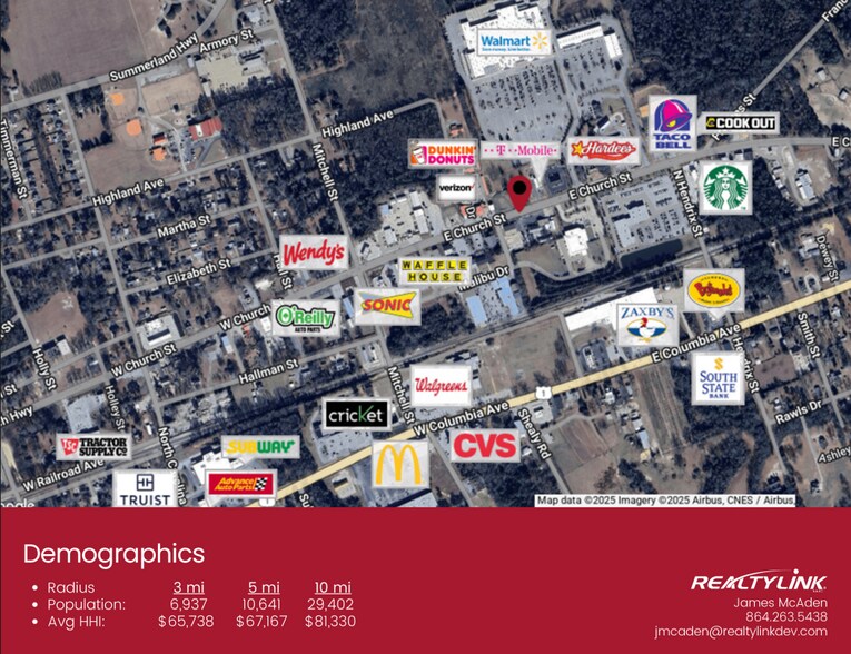 107 W Church St, Batesburg-Leesville, SC à louer - Photo principale – Image 1 sur 3