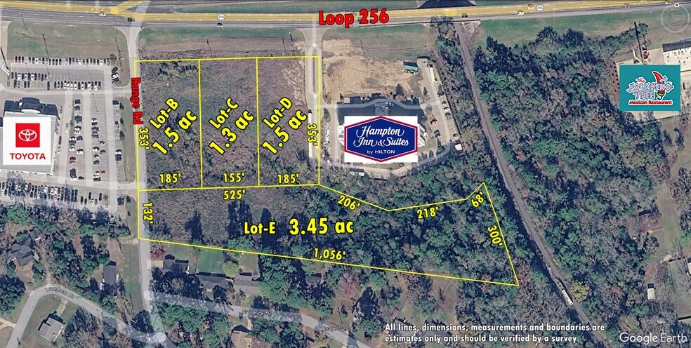 2800 S Loop 256, Palestine, TX à vendre - Photo de l’immeuble – Image 1 sur 31