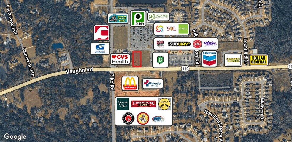 9525 Vaughn Rd, Pike Road, AL à vendre - Photo de l’immeuble – Image 1 sur 1