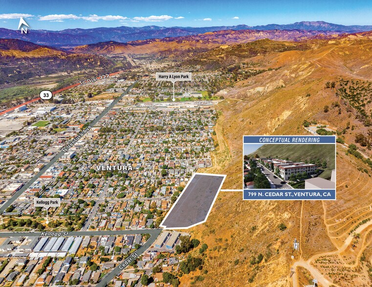 799 N. Cedar Street, Ventura, CA à vendre - Photo de l’immeuble – Image 3 sur 12