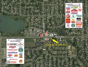 9100 W Jewell Ave, Lakewood, CO - Vue aérienne vue de carte