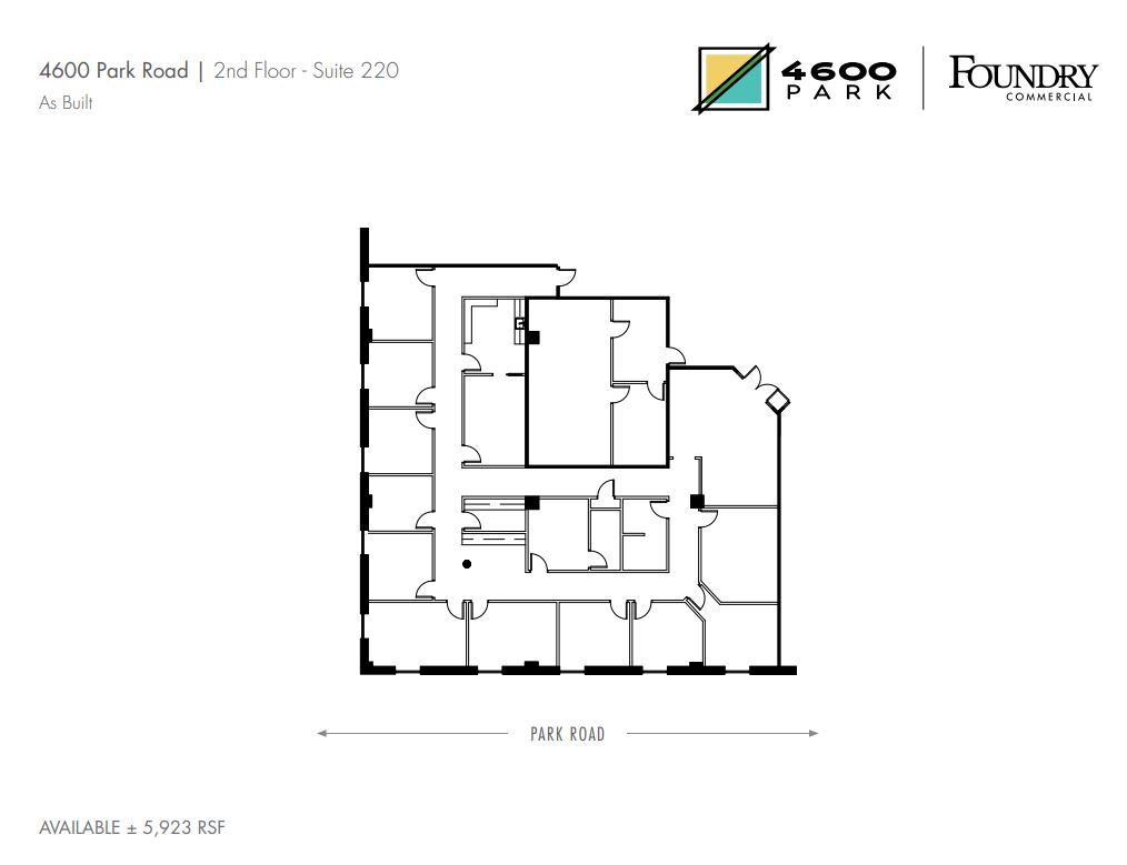 4600 Park Rd, Charlotte, NC à louer Plan d’étage– Image 1 sur 1