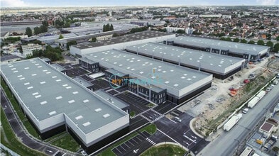 Le Bourget, SSD - Vue aérienne  vue de carte - Image1