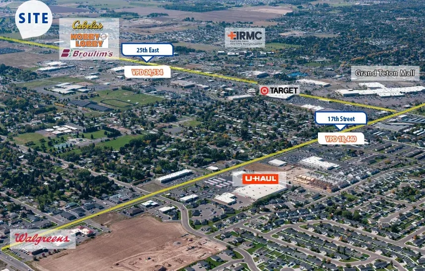 TBD Gator Aly, Ammon, ID à vendre - Aérien – Image 2 sur 3