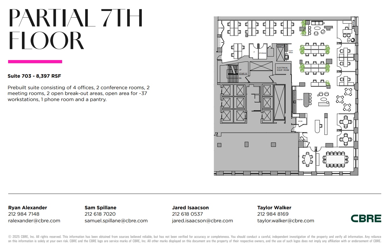 1501 Broadway, New York, NY à louer Plan d’étage– Image 1 sur 5