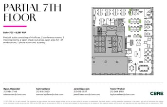 1501 Broadway, New York, NY à louer Plan d’étage– Image 1 sur 5