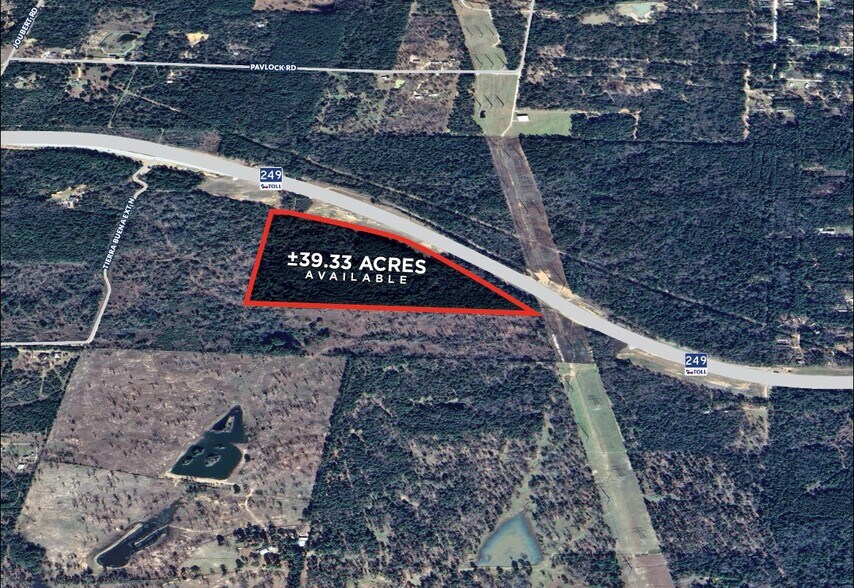 SH 249, Plantersville, TX à vendre - Photo principale – Image 1 sur 2