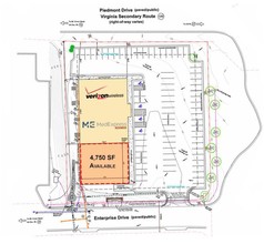 133 Enterprise Dr, Danville, VA à louer Plan de site– Image 1 sur 1
