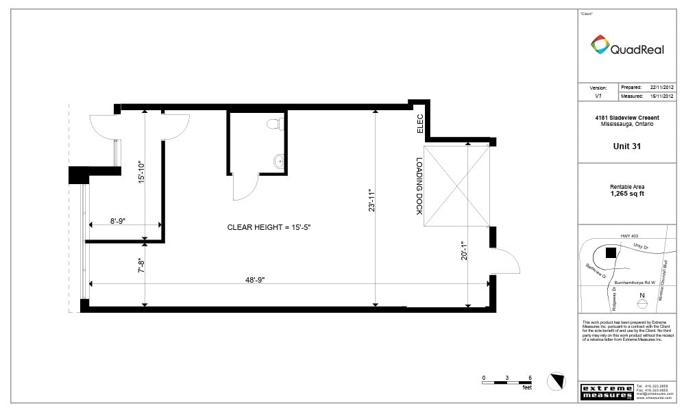 4181 Sladeview Cres, Mississauga, ON à louer Plan d’étage– Image 1 sur 1