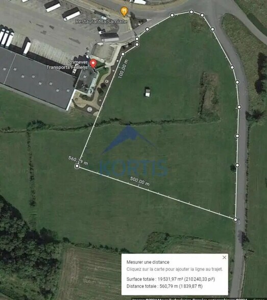 Terrain dans Feillens à vendre - Photo de l’immeuble – Image 2 sur 2