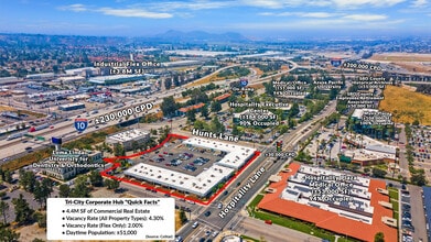 165 W Hospitality Ln, San Bernardino, CA - VUE AÉRIENNE  vue de carte - Image1
