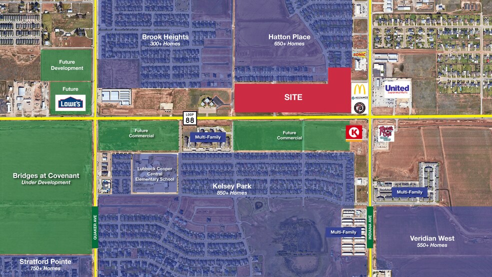 130th Street & Indiana Avenue, Lubbock, TX à louer - Photo de l’immeuble – Image 3 sur 5