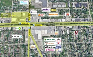Plus de détails pour 8 Mile Rd, Hazel Park, MI - Terrain à louer