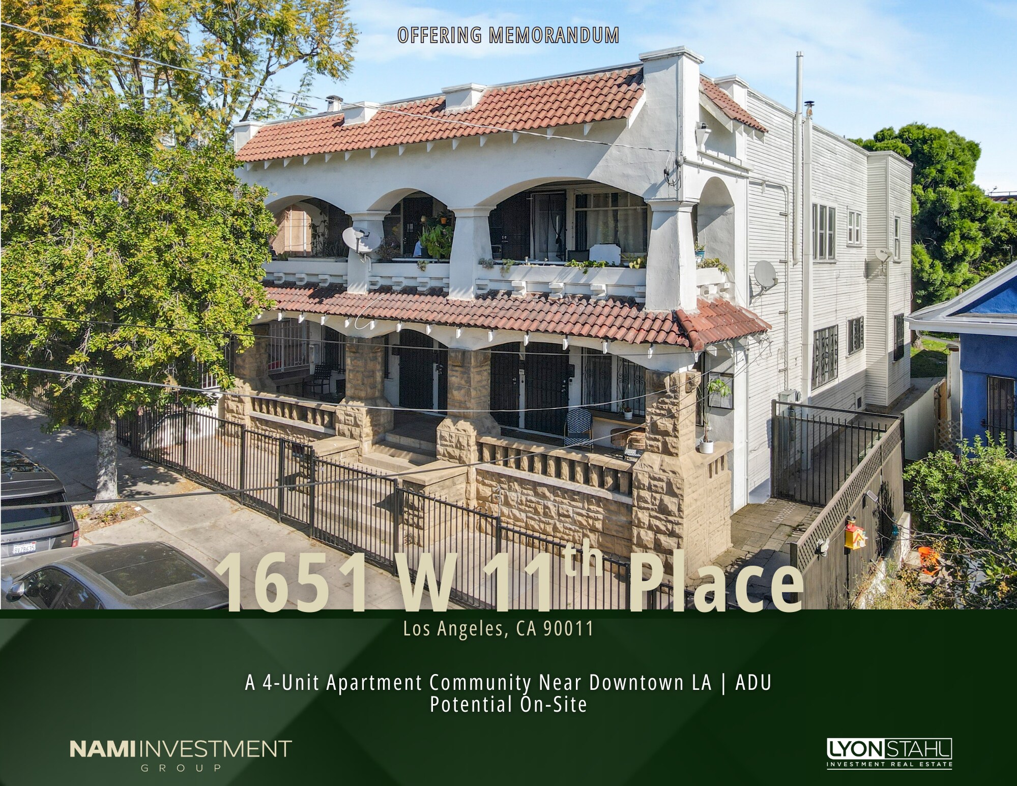 1651 W 11th Pl, Los Angeles, CA à vendre Photo principale– Image 1 sur 13