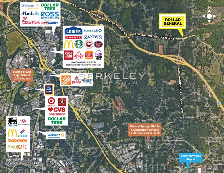 5714 Baux Mountain rd, Winston-Salem, NC à vendre - Photo de l’immeuble – Image 2 sur 3
