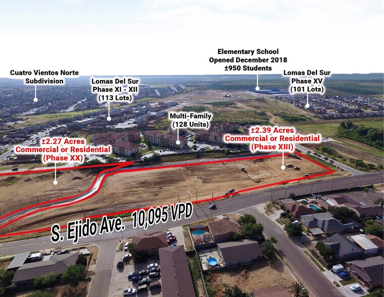 XXX S Ejido Ave, Laredo, TX à vendre - Aérien – Image 1 sur 4
