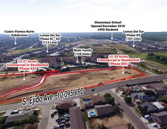 Plus de détails pour XXX S Ejido Ave, Laredo, TX - Terrain à vendre