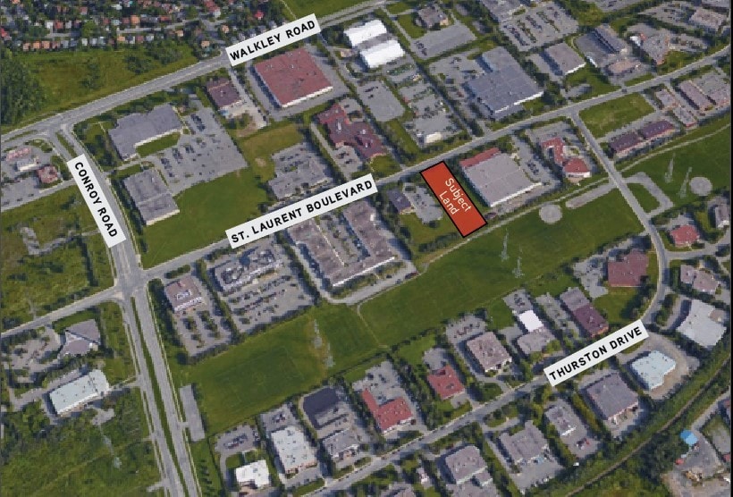 2375 St. Laurent Blvd, Ottawa, ON à vendre - Plan cadastral – Image 2 sur 3