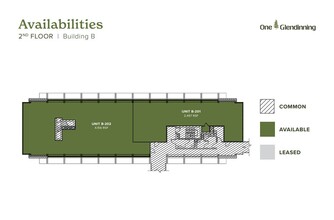 1 Glendinning Plz, Westport, CT à louer Plan d’étage– Image 2 sur 2