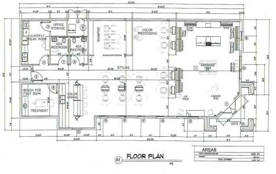 6839 Old Jacksonville Hwy, Tyler, TX à louer - Plan d’étage type – Image 2 sur 3