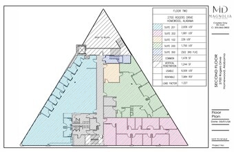2700 Rogers Dr, Birmingham, AL à louer Plan de site– Image 1 sur 2