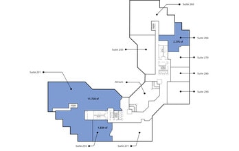 100 Europa Dr, Chapel Hill, NC à louer Plan d’étage– Image 1 sur 1