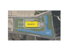 422 Commerce Park Dr, Conway, SC à louer Plan de site– Image 2 sur 3