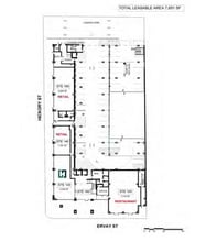 1900 S Ervay St, Dallas, TX à louer Plan d’étage– Image 1 sur 1