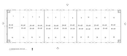 5132 Augusta Rd, Garden City, GA à louer Plan d’étage– Image 2 sur 3