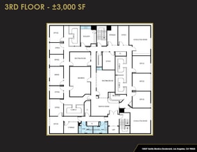 10537 Santa Monica Blvd, Los Angeles, CA à vendre Plan d’étage– Image 1 sur 4