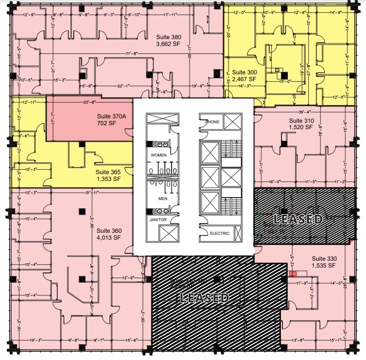 1111 Plaza Dr, Schaumburg, IL à louer Plan d’étage– Image 1 sur 1