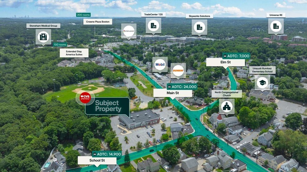 891 Main St, Woburn, MA à vendre - Photo de l’immeuble – Image 3 sur 3