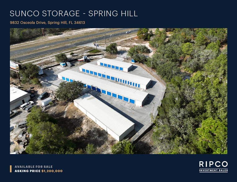 9832 Osceola Dr, Spring Hill, FL à vendre - Photo principale – Image 1 sur 11
