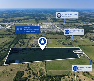 Plus de détails pour 14649 County Road 814, Farmersville, TX - Terrain à vendre