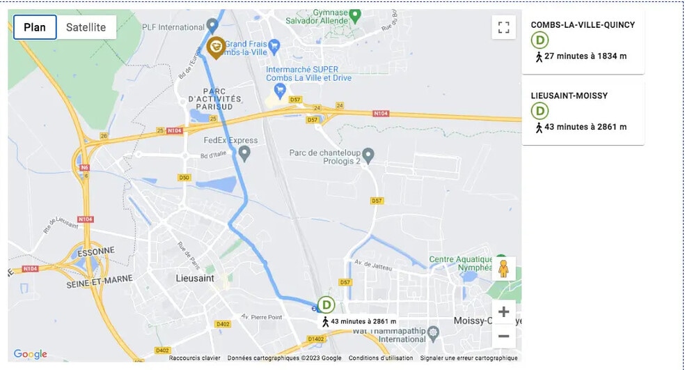 Boulevard Jean Monnet, Combs-la-Ville à louer - Photo de l’immeuble – Image 2 sur 4