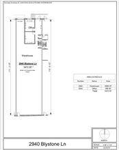 2908-2948 Blystone Ln, Dallas, TX à louer Plan d’étage– Image 1 sur 2