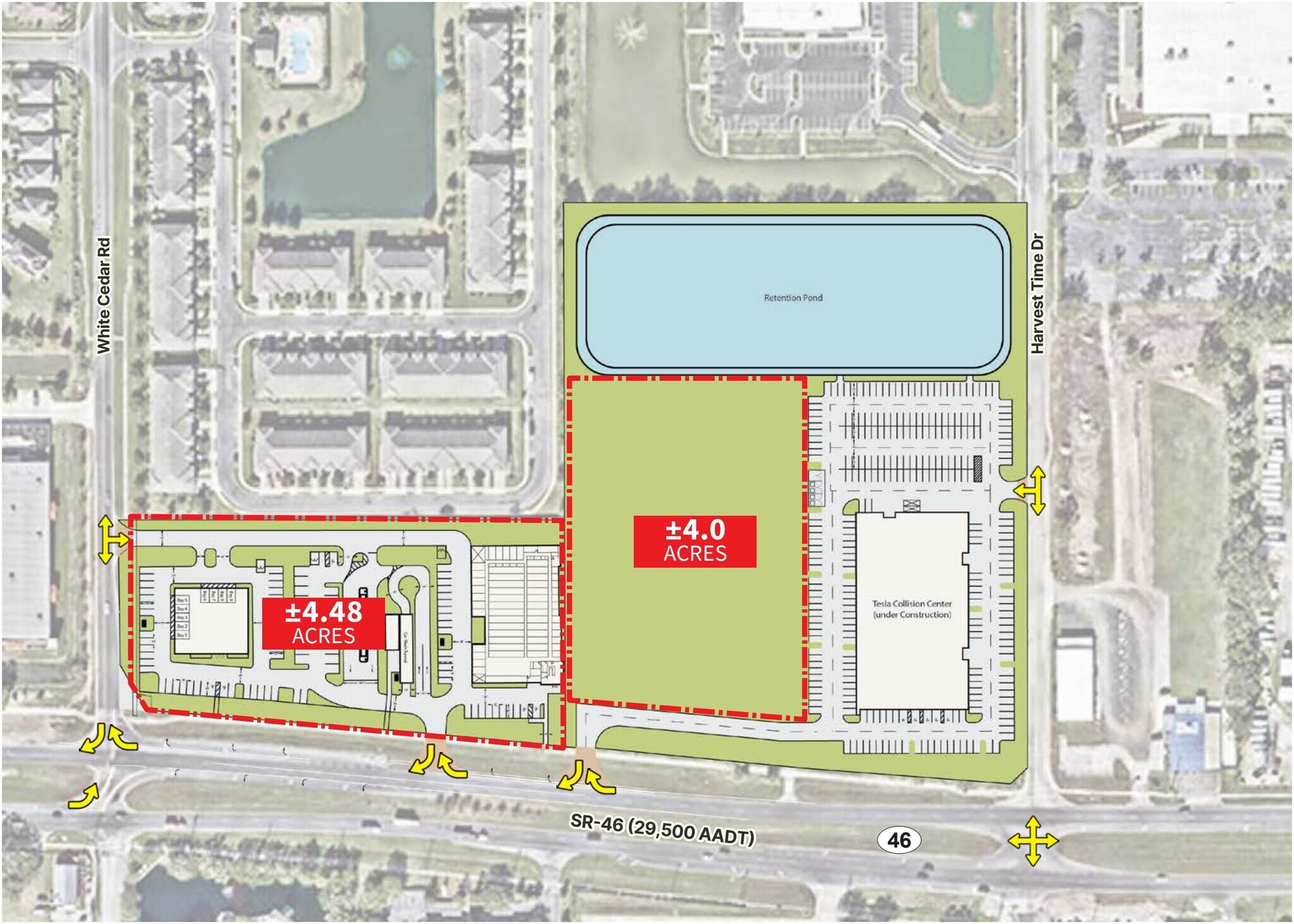 109 N White Cedar Rd, Sanford, FL à vendre Plan de site– Image 1 sur 2
