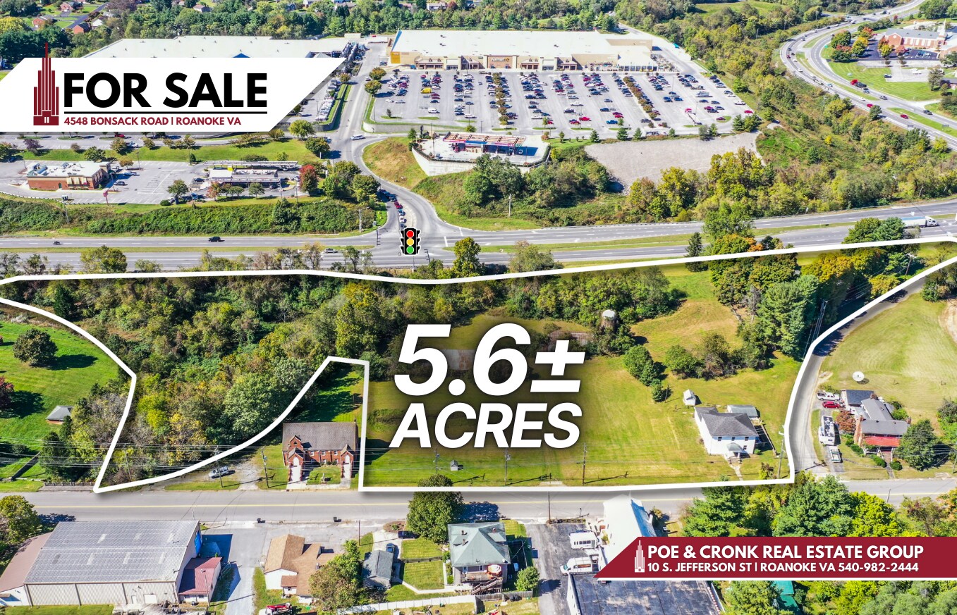 4548 Bonsack Road Northeast, Roanoke, VA à vendre Photo de l’immeuble– Image 1 sur 4