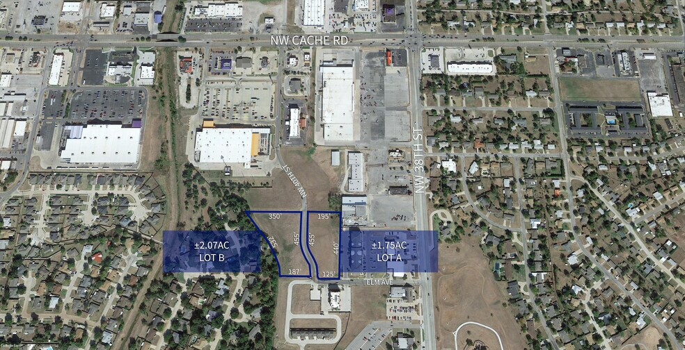 1200 NW 40th St, Lawton, OK à vendre - Photo de l’immeuble – Image 1 sur 1
