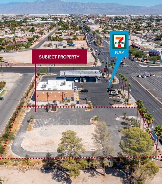 835 N Martin Luther King Blvd, Las Vegas, NV à louer - Aérien – Image 3 sur 5