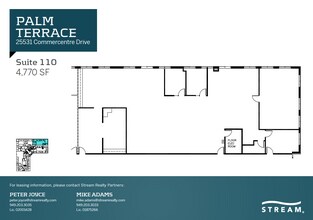 25521 Commercentre Dr, Lake Forest, CA à louer Plan d’étage– Image 1 sur 1