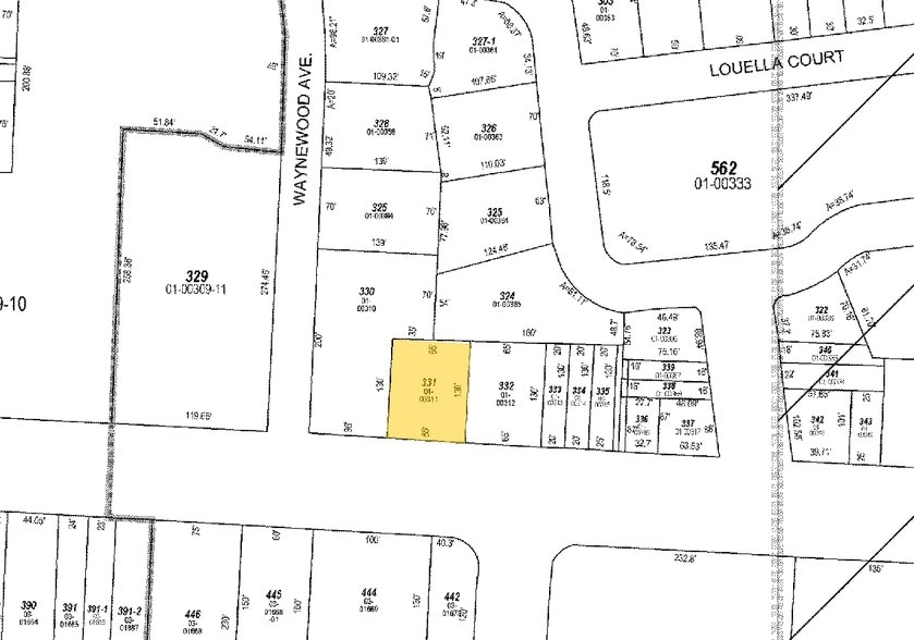 163-165 E Lancaster Ave, Wayne, PA à vendre - Plan cadastral – Image 3 sur 6