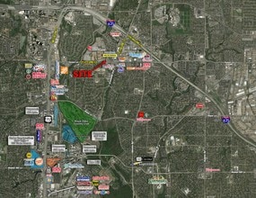 8989 Forest Ln, Dallas, TX - Vue aérienne  vue de carte - Image1