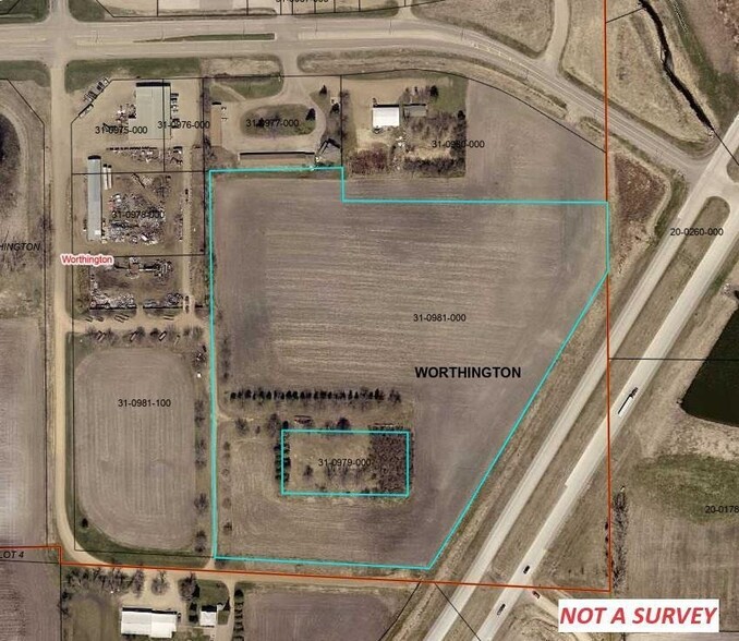 TBD South Lake St, Worthington, MN à vendre - Photo principale – Image 1 sur 7
