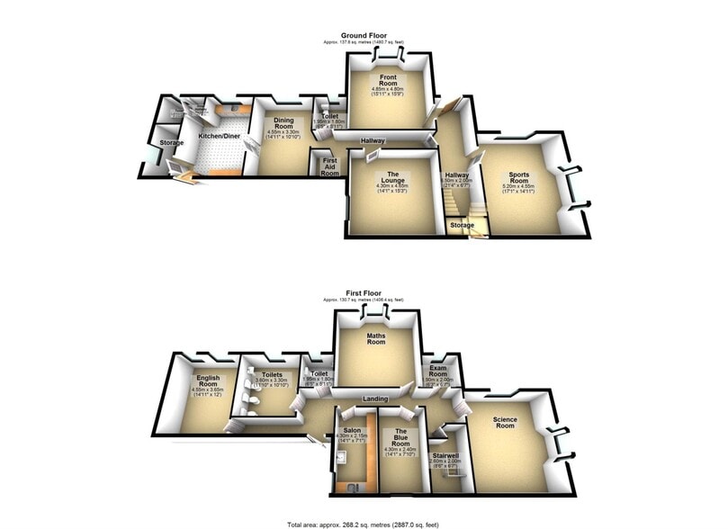 5 St Pauls Sq, Burton On Trent à vendre - Plan d’étage – Image 3 sur 5