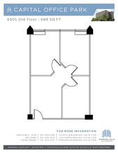 6305 Ivy Ln, Greenbelt, MD à louer Plan d’étage– Image 1 sur 1