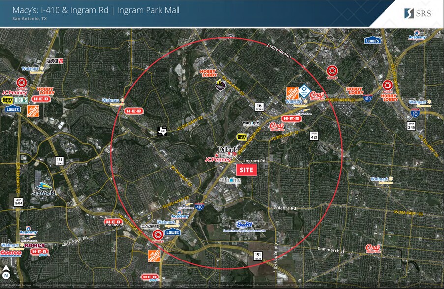 6301 NW Loop 410, San Antonio, TX à vendre - Aérien – Image 3 sur 8
