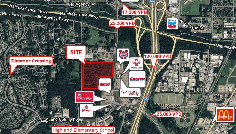 856 Highland Colony Parkway, Ridgeland, MS à vendre - Photo de l’immeuble – Image 2 sur 2