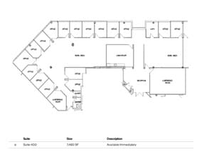 9200-9211 Corporate Blvd, Rockville, MD à louer Plan d’étage– Image 1 sur 1
